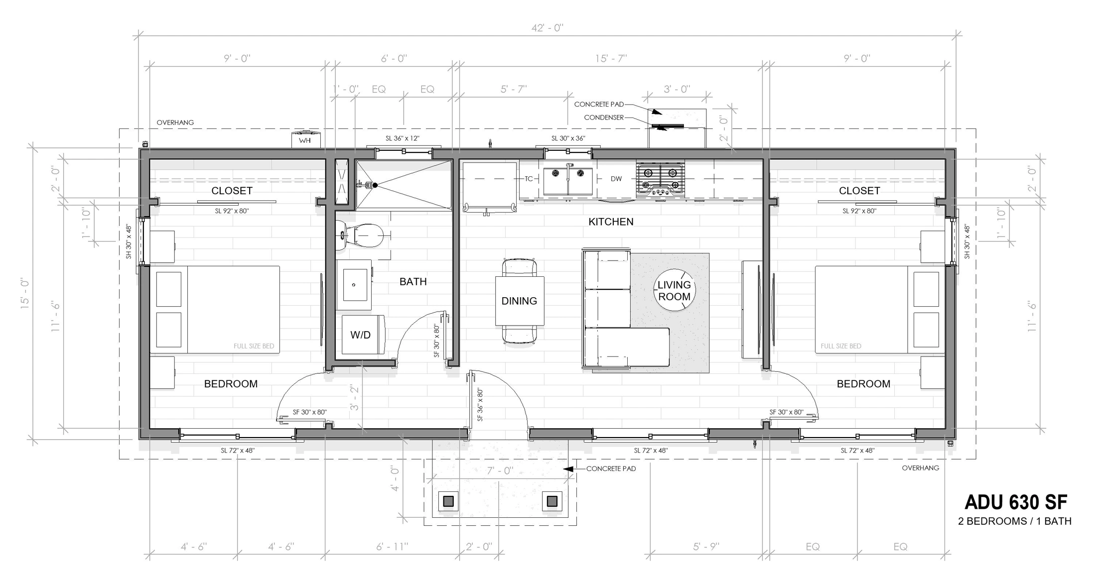 Terra floor-plan drawing from the CRS plan library