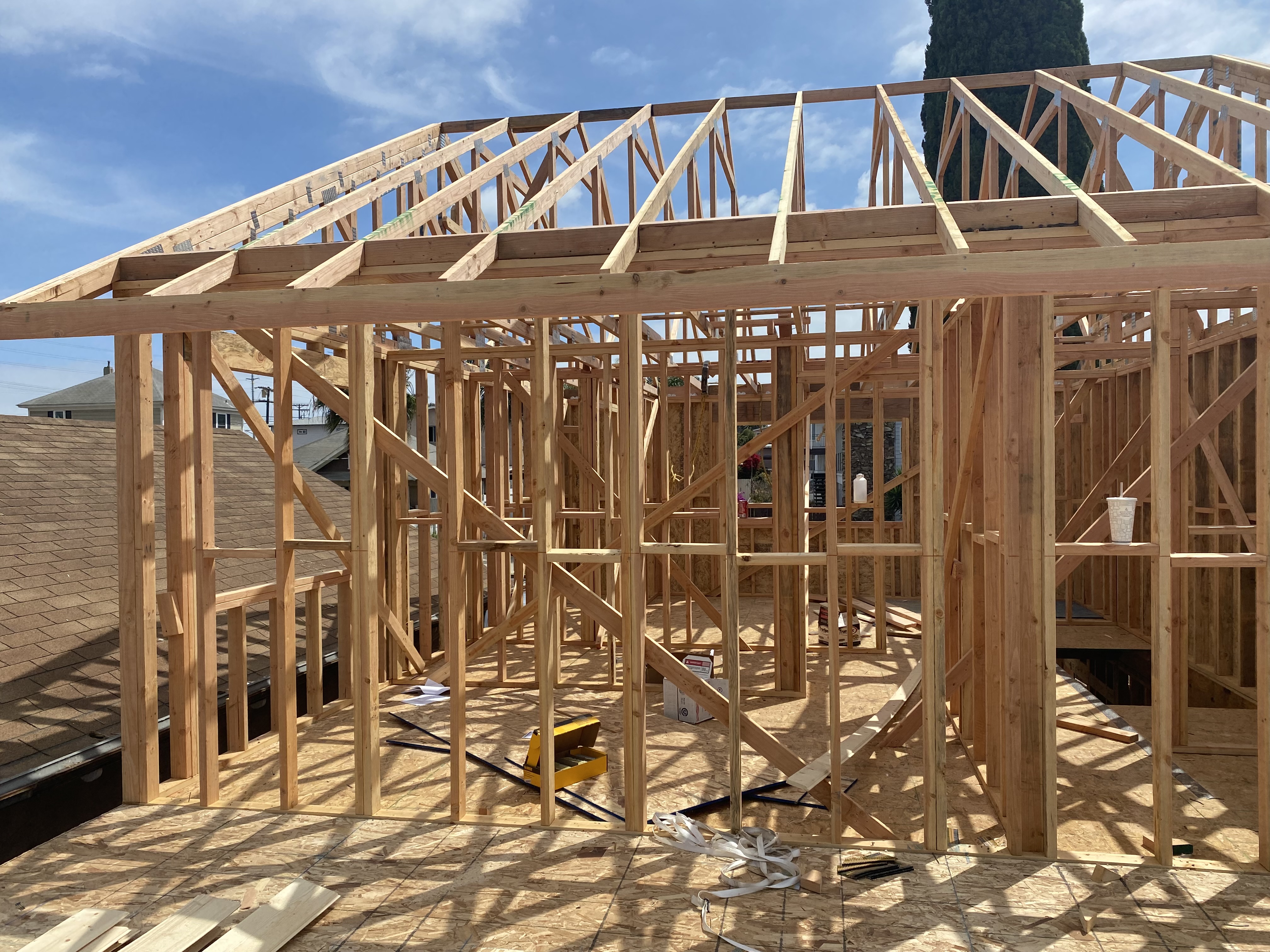 ADU Framing Construction Phase