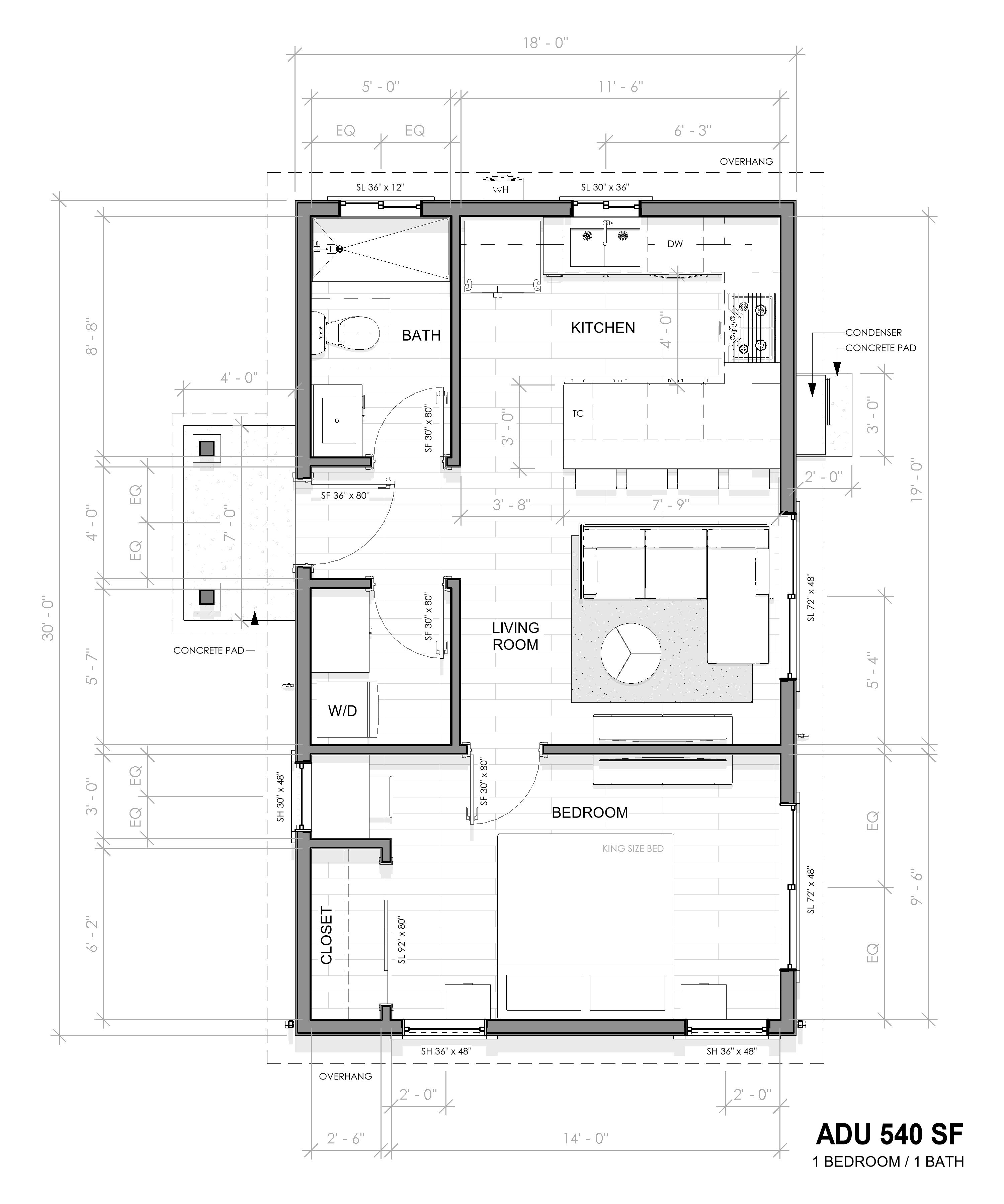 Aria 2D Floor Plan Drawing