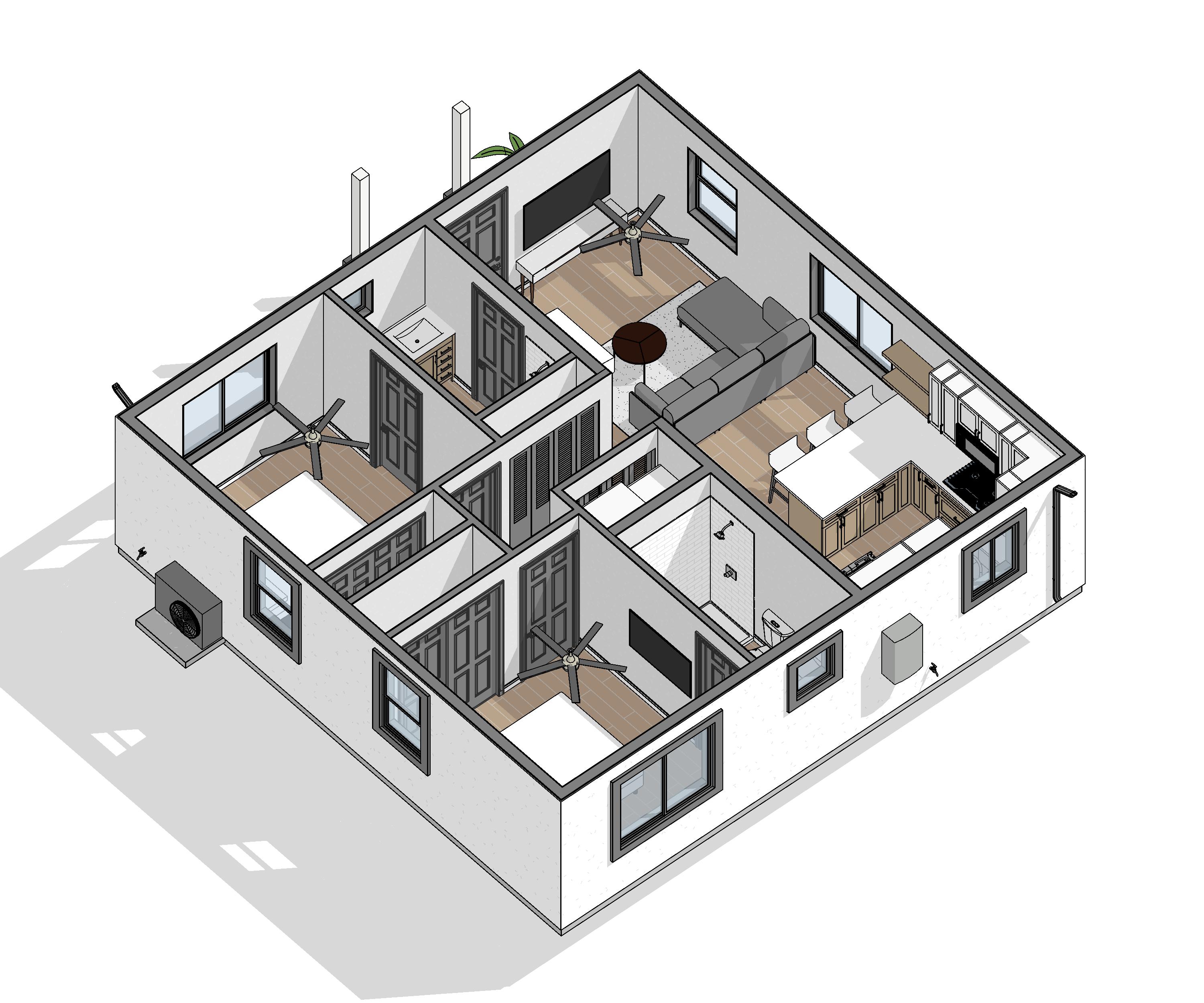 Luma 3D Isometric Model — Alternate View