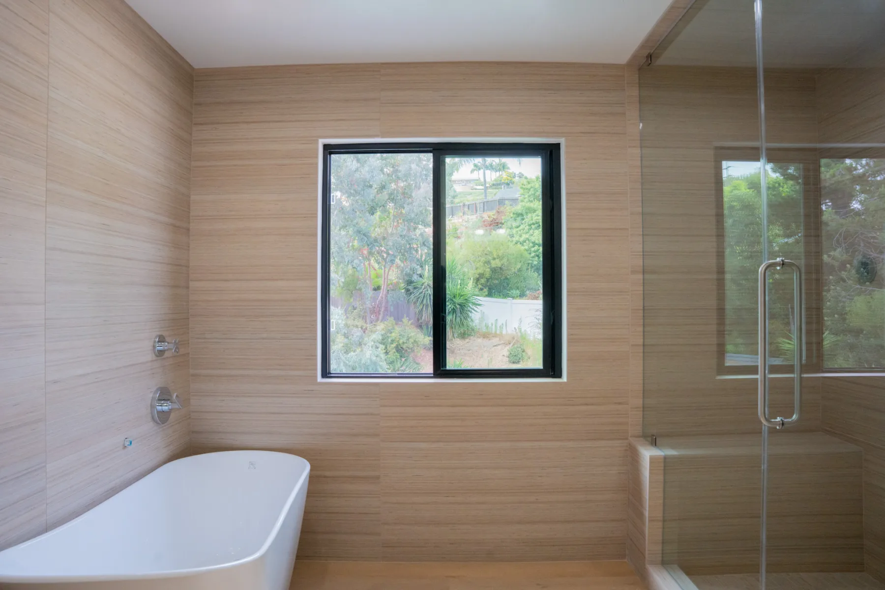 Master suite JADU conversion with private bathroom by CRS Builders San Diego