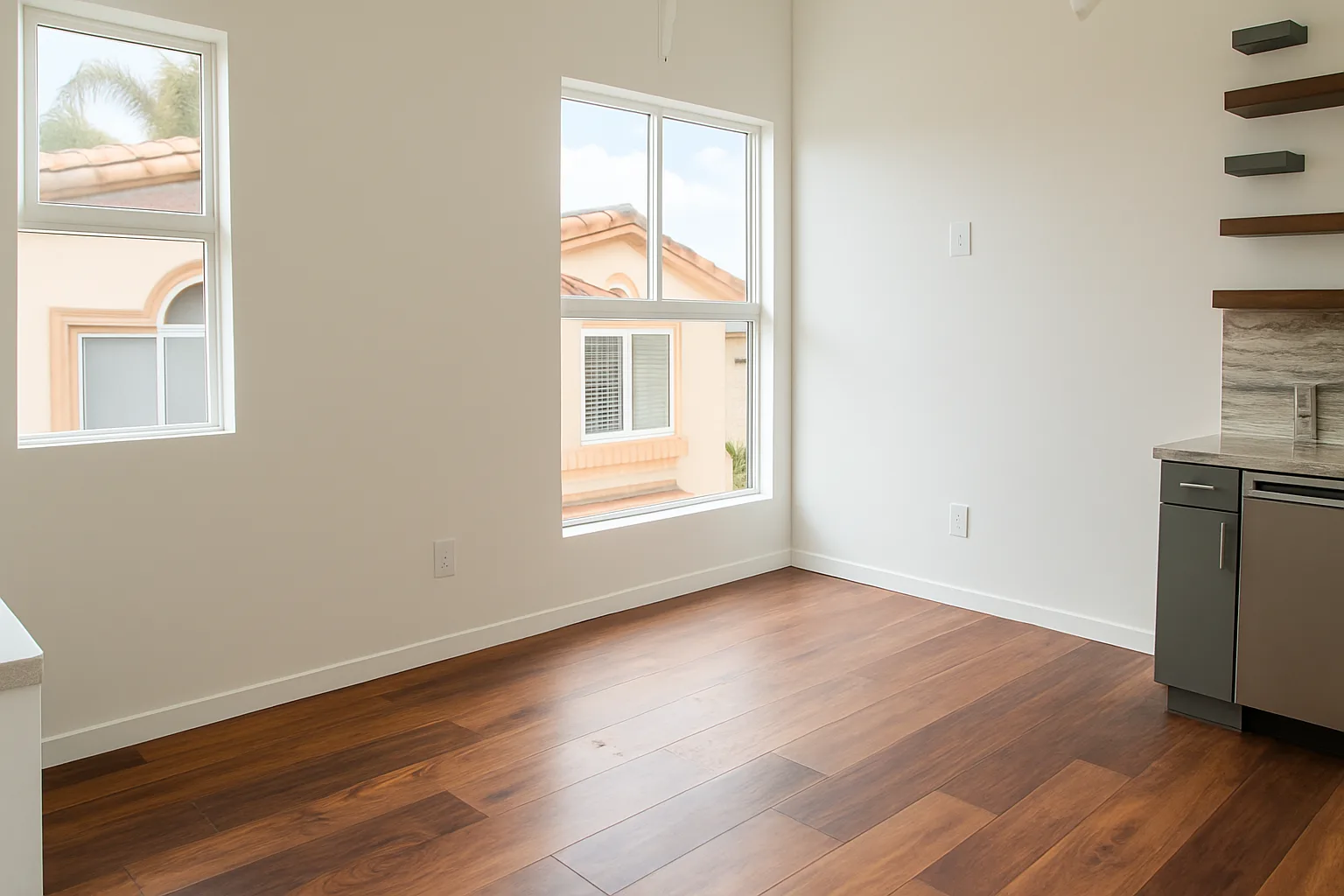 Attached garage JADU conversion in San Diego by CRS Builders