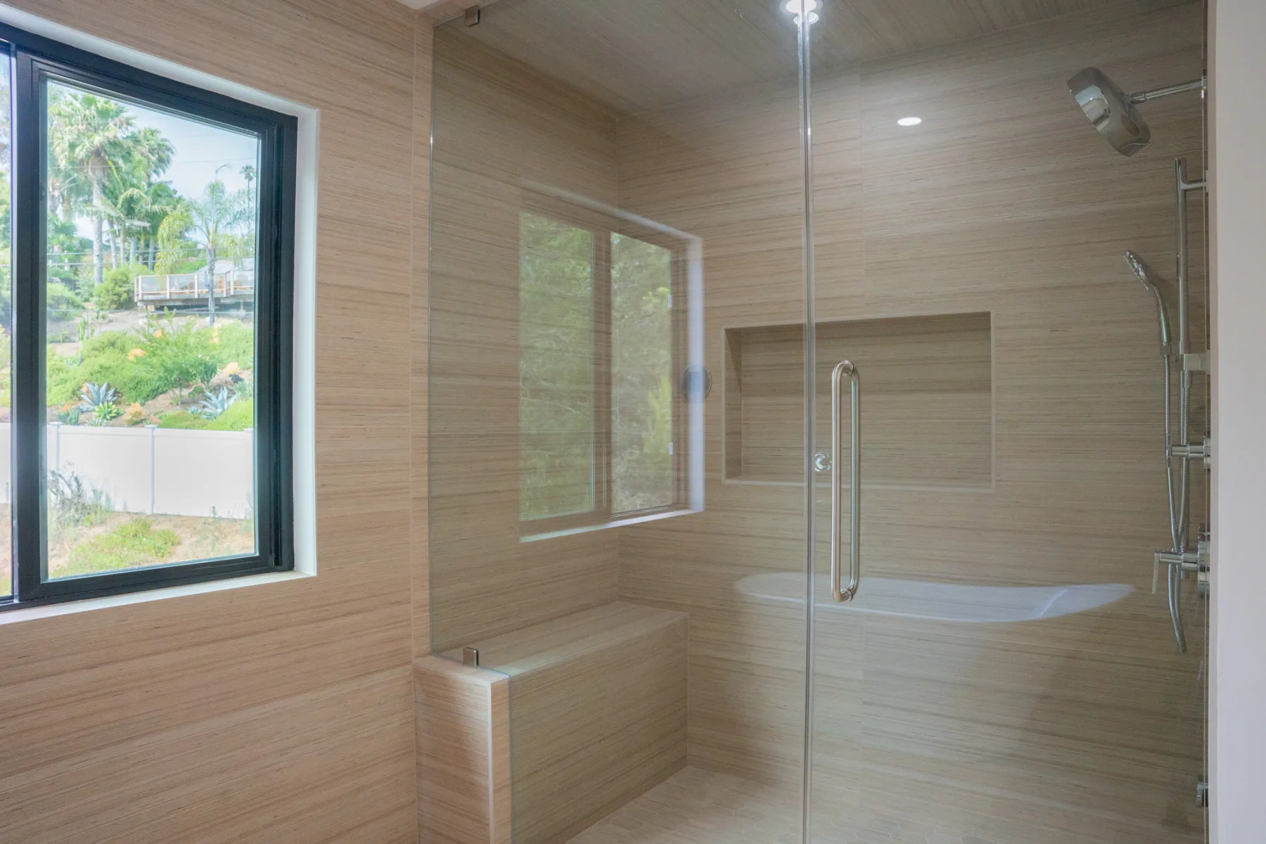 Custom home luxury bathroom